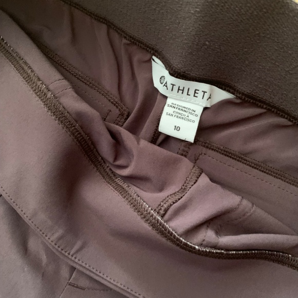 NEW NWT Athleta Brooklyn Heights Cargo Utility Pant Shale Size 10 Pants $109 - Picture 3 of 5